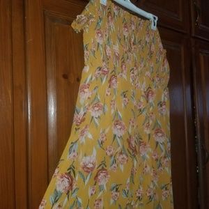 Shots romper wth skirt overlay